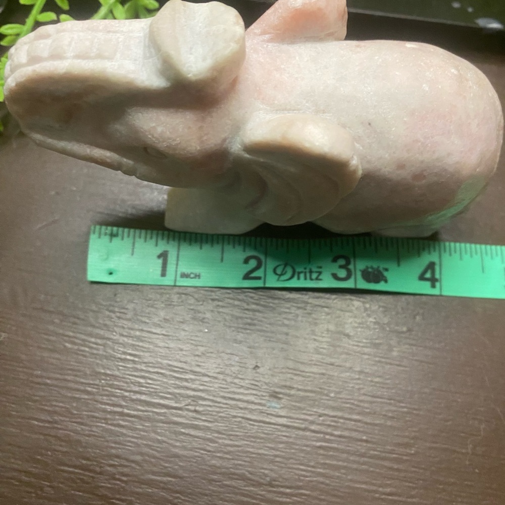 Pink Opal Elephant - Picture 6 of 7